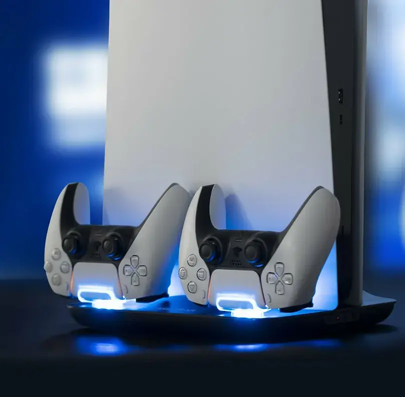 EgoGear SCC5-P5-WH uzlādes sistēma PlayStation 5 Photo 2
