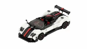 Pagani Zonda Assembly Car Building Blocks Set