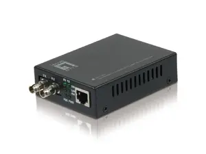 Медиаконвертер LevelOne FVT-2002 Fast Ethernet, RJ45 в многомодовое оптоволокно ST, 2 км
