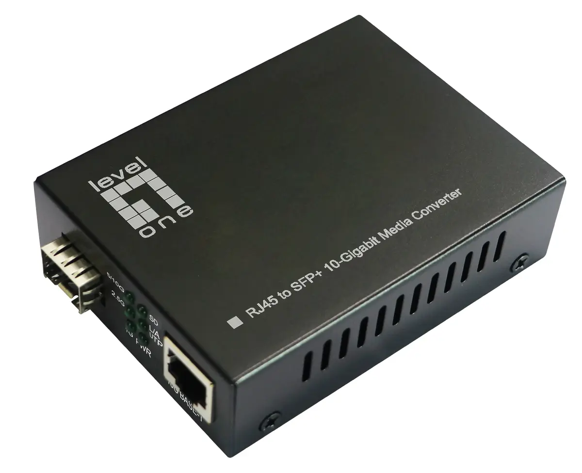 LevelOne RJ45 uz SFP+ 10-Gigabit multivides pārveidotājs Photo 2