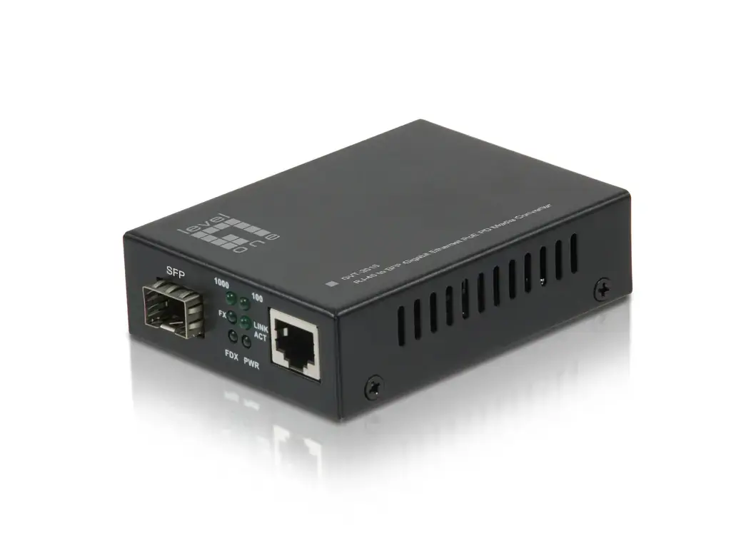 LevelOne GVT-2010 Gigabit multivides pārveidotājs RJ45 uz SFP Photo 2
