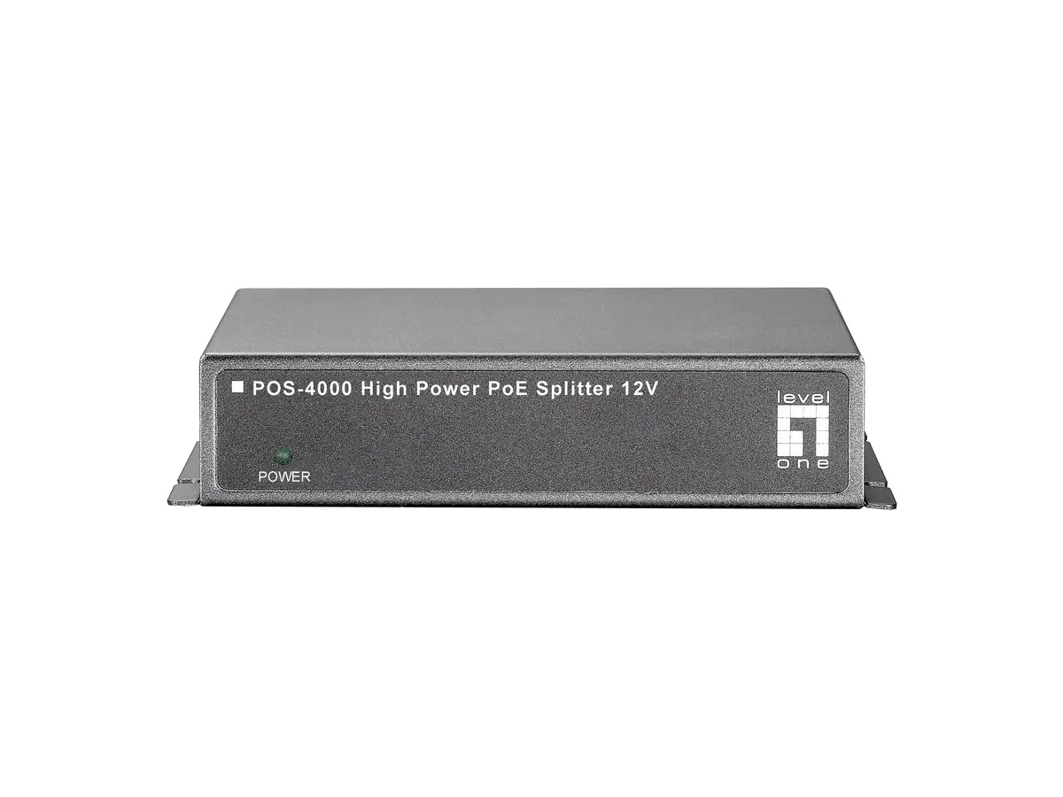 LevelOne POS-4000 Fast Ethernet PoE sadalītājs Photo 3