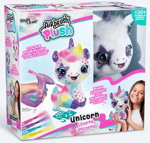 Canal Toys So Slime Airbrush Plush Unicorn Art and Craft Kit