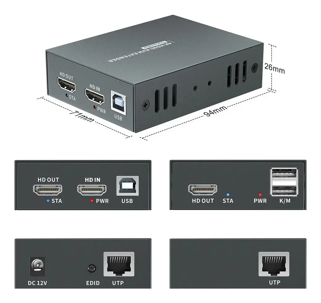 Комплект удлинителя AV LevelOne HVE-8111 Photo 4