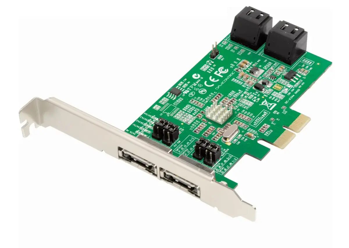 RAID-контроллер Dawicontrol DC-624E PCI Express x2 Photo 2