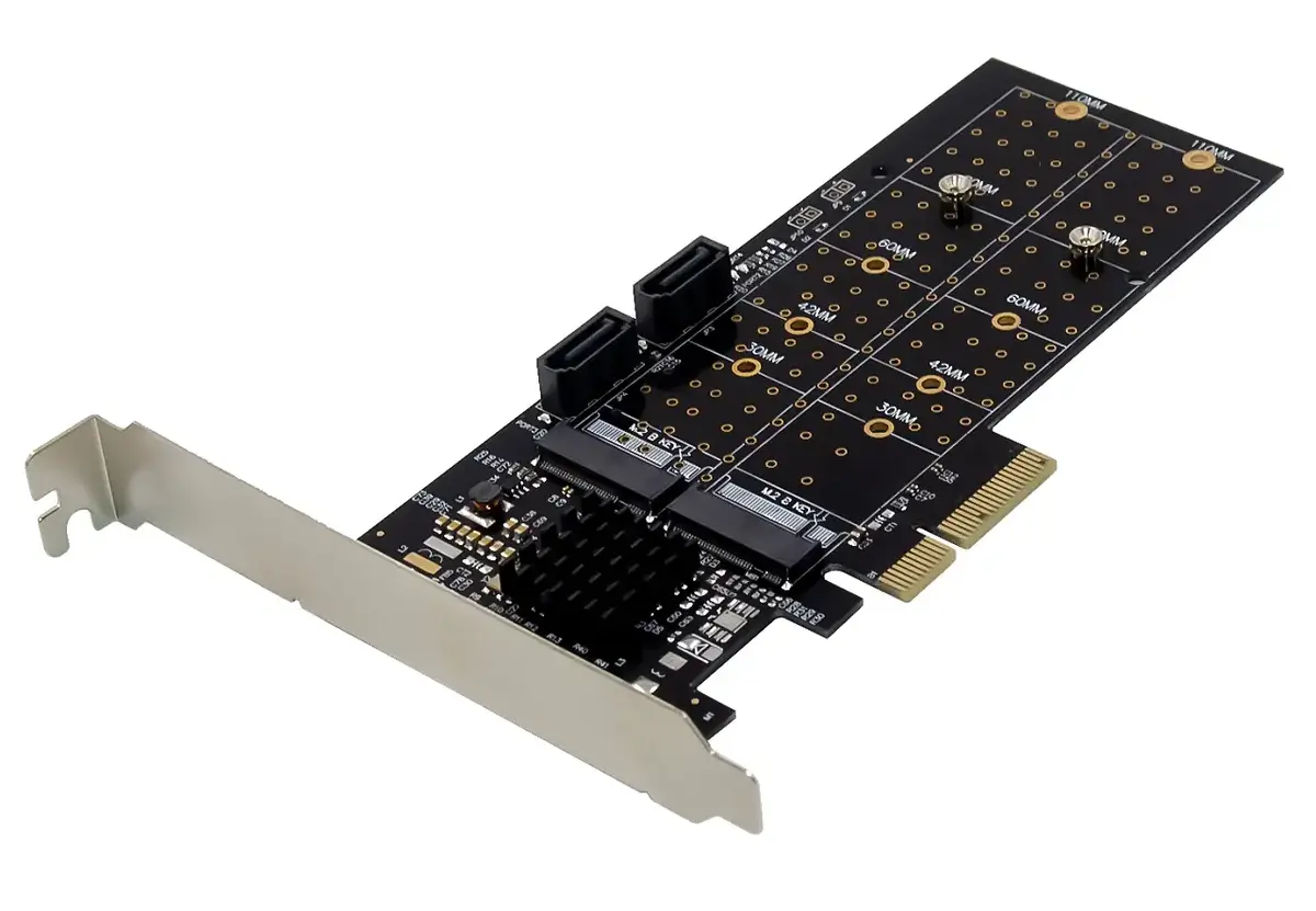 RAID-контроллер Dawicontrol DC-644E | PCI Express x4 Photo 2