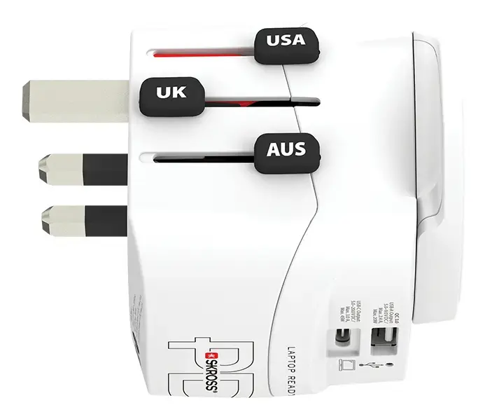 Skross PRO Light USB AC45PD World ceļojumu adapteris Photo 3