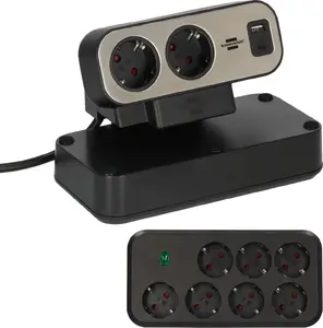 Brennenstuhl 1153580210 Power Strip with 9 AC Outlets and 2m Cable