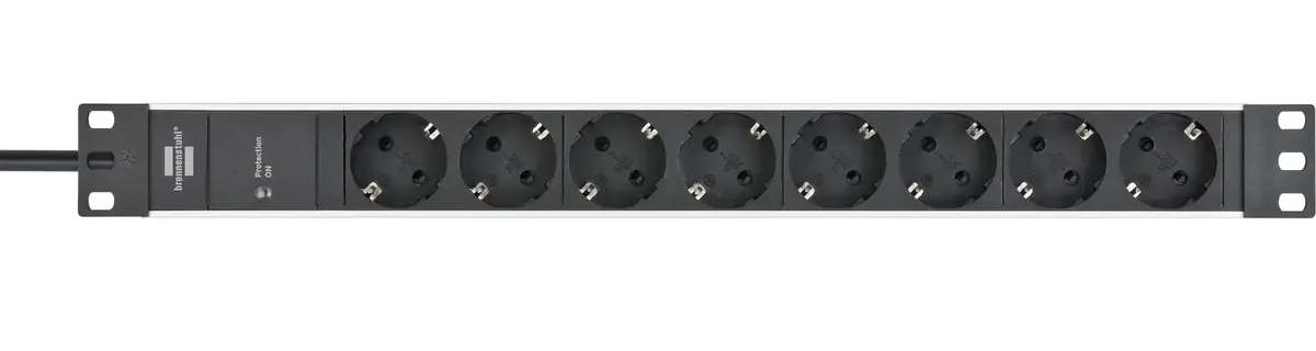 Brennenstuhl Alu-Line 8-Way Power Strip 2m Photo 2