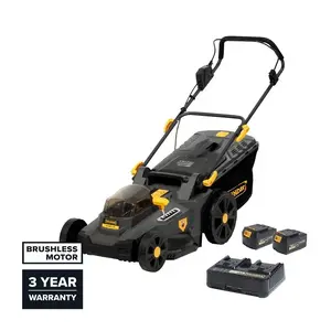 Cordless Lawn Mower SF8A107-J 36V 43cm with 2x 4Ah Batteries