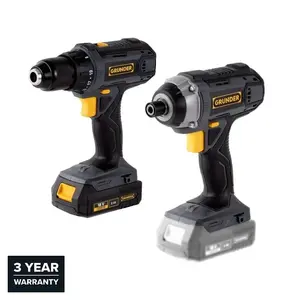 18V Cordless Tool Set CDL1218 and CWL1218E with 2Ah Battery