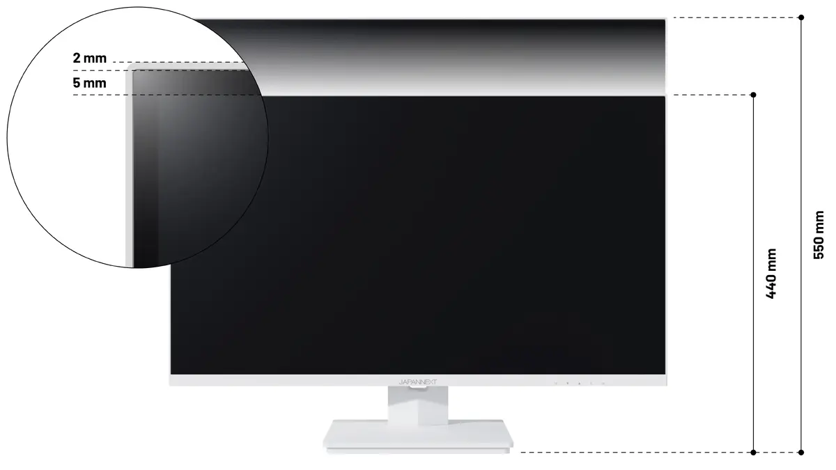 Монитор JAPANNEXT JN-IPS270UHD60F-C65W-HSP-W 27" Photo 5