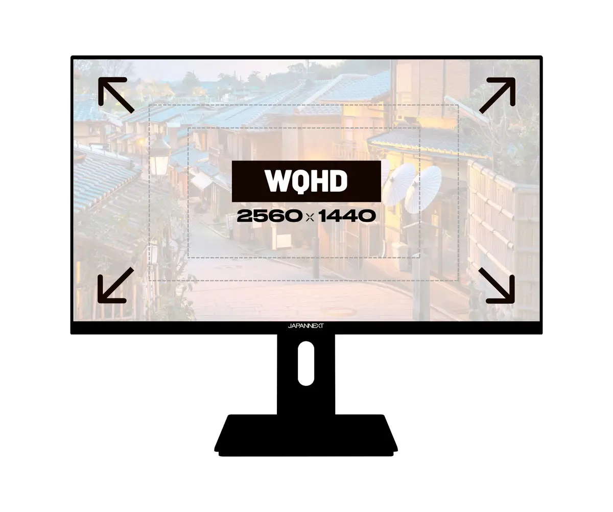 Монитор JAPANNEXT JN-27IPS4FLWQHDR-HSP 27" WQHD IPS Photo 6