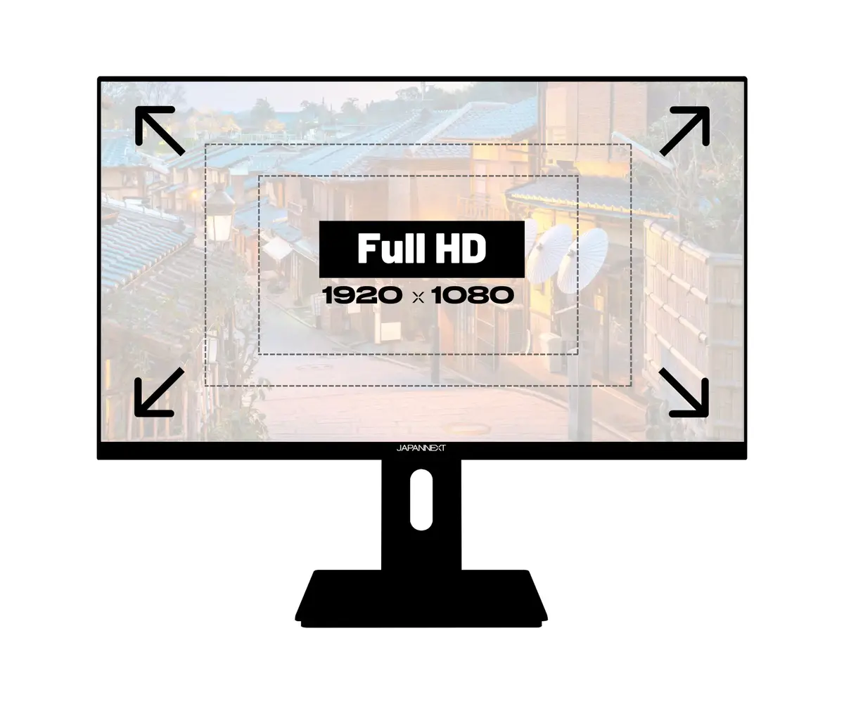 Монитор JAPANNEXT JN-IPS2382FHDR-HSP 24 дюйма Full HD IPS Photo 9