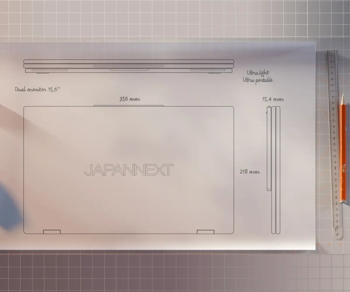 JAPANNEXT JN-DMD-IPS156F 15.6" Full HD IPS monitors Photo 8