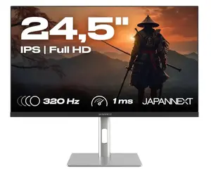 Монитор JAPANNEXT JN-IPS245G320F-HSP 24.5 дюйма, Full HD IPS, время отклика 1 мс, 1920 x 1080, черный