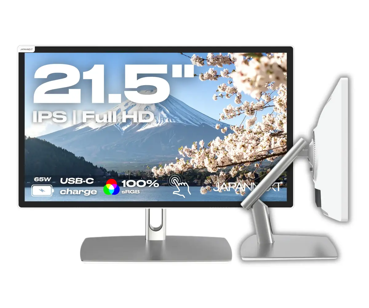 JAPANNEXT JN-IPS2152FHDR-C65W-FLD-T 21.5" skārienjutīgs monitors Photo 5