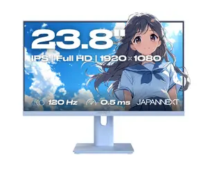 JAPANNEXT JN-I238FHD120F-HSP-BB 23.8 collu Full HD IPS monitors, 0.5ms reakcijas laiks, zils