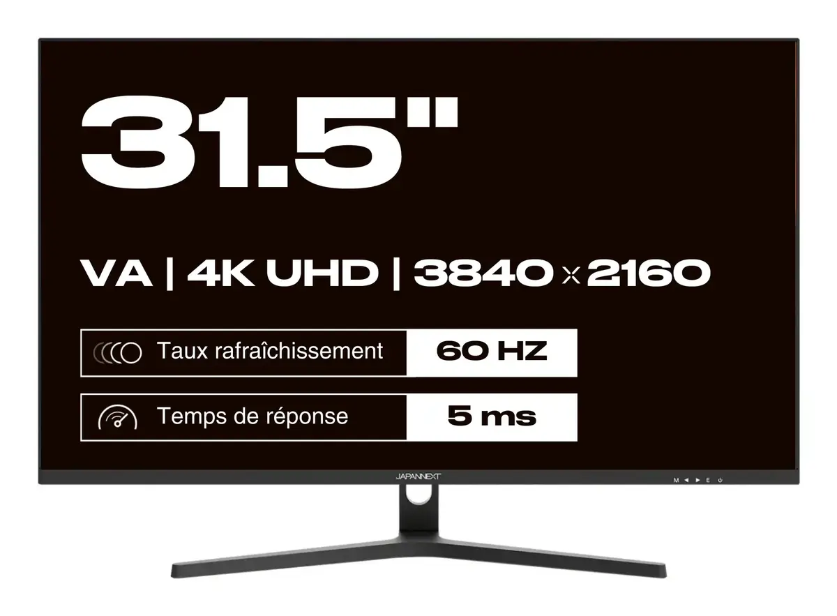 JAPANNEXT JN-V315UHDR 31.5" 4K Ultra HD monitors Photo 2