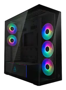 ARCTIC Xtender Mirror Black Premium E-ATX Midi Tower PC Case