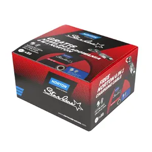 Norton Starline griezējdisks 230mm x 1.9mm, 50 gabali ar uzlādes kabeli