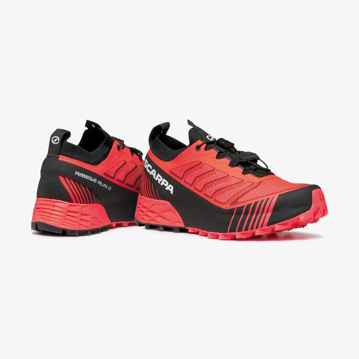 Sieviešu taku skriešanas apavi Scarpa RIBELLE RUN 2 - Flamingo/Black Photo 6
