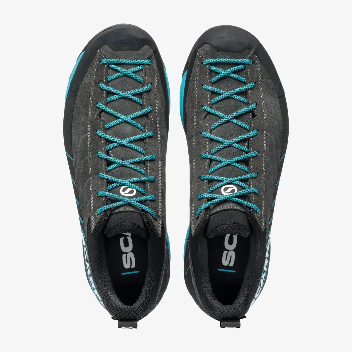 Треккинговые ботинки Scarpa MESCALITO GTX - Shark - Azure Photo 4