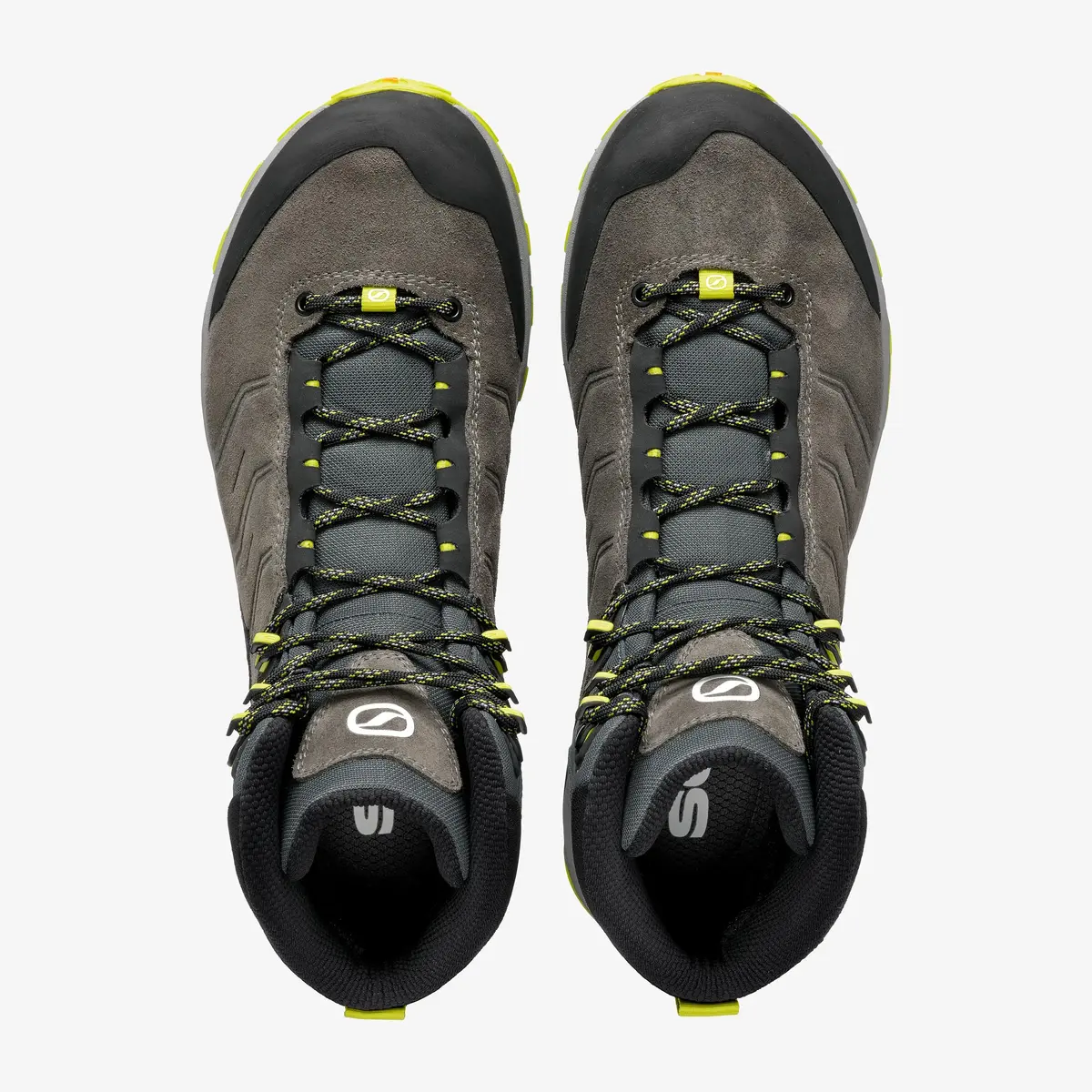 Scarpa RUSH TRK GTX Hiking Boots - Titanium/Lime Photo 5