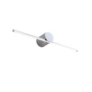Современный настенный светодиодный светильник LP-777/1W M CH, IP44, хром