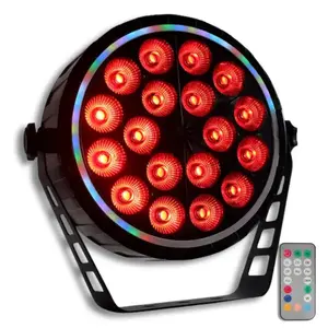 LIGHT4ME RING PAR 18 RGBW Stage LED Spotlight