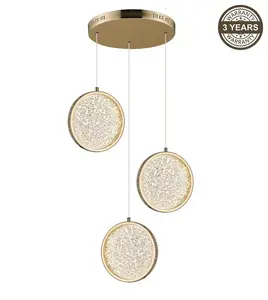 LED piekaramā lampa Napoli A2378-3, 30W, 30cm