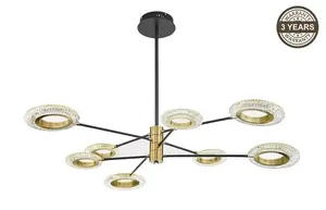 Piekārta LED lampa A2333-8, 64W, 110 cm