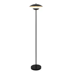 Grīdas lampa AURAS, 13W LED, melna