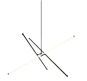 Tanger LED Pendant Light 90cm Black