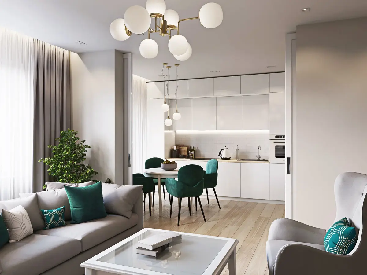 Maytoni Erich MOD221-PL-08-G piekaramā lampa | 8 gaismekļi Photo 4