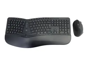 Conceptronic ORAZIO ERGO Wireless Ergonomic Keyboard and Mouse Kit, Italian QWERTY Layout