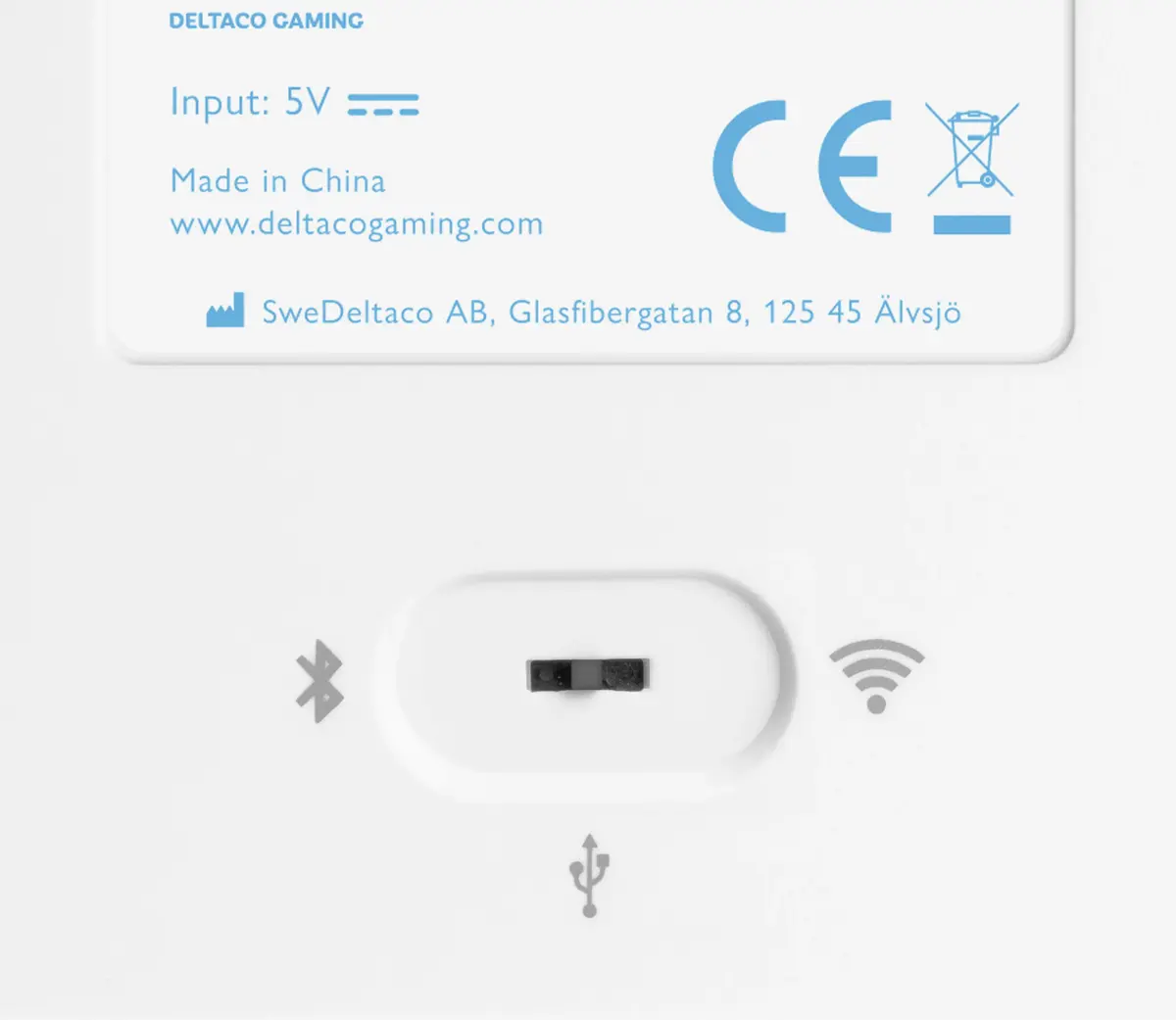 Deltaco Gaming GAM-100-W-DE mehāniskā tastatūra Photo 4