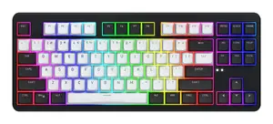 Механическая игровая клавиатура HATOR Rockfall 3 TKL Wireless, линейные переключатели, QMK/VIA, RGB, раскладка US ANSI