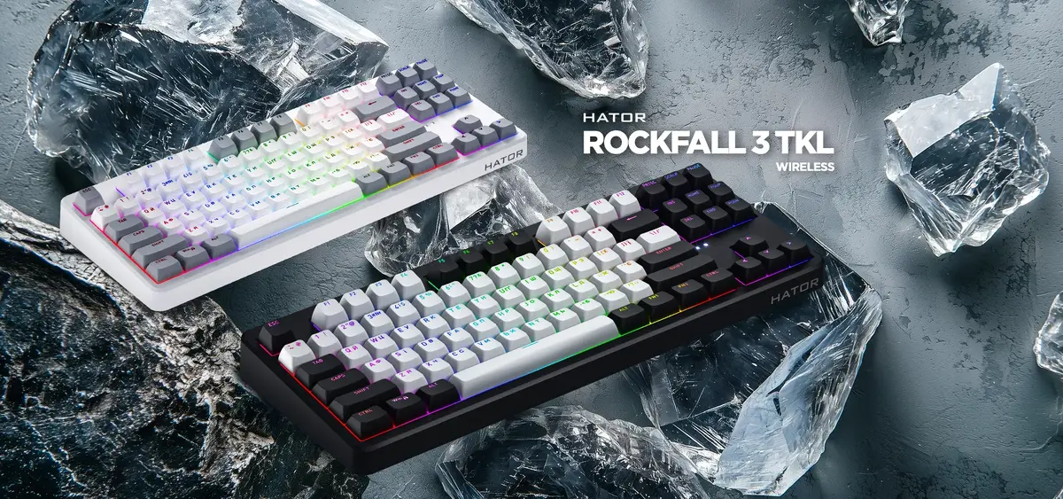 HATOR Rockfall 3 TKL Wireless mehāniskā spēļu tastatūra Photo 7
