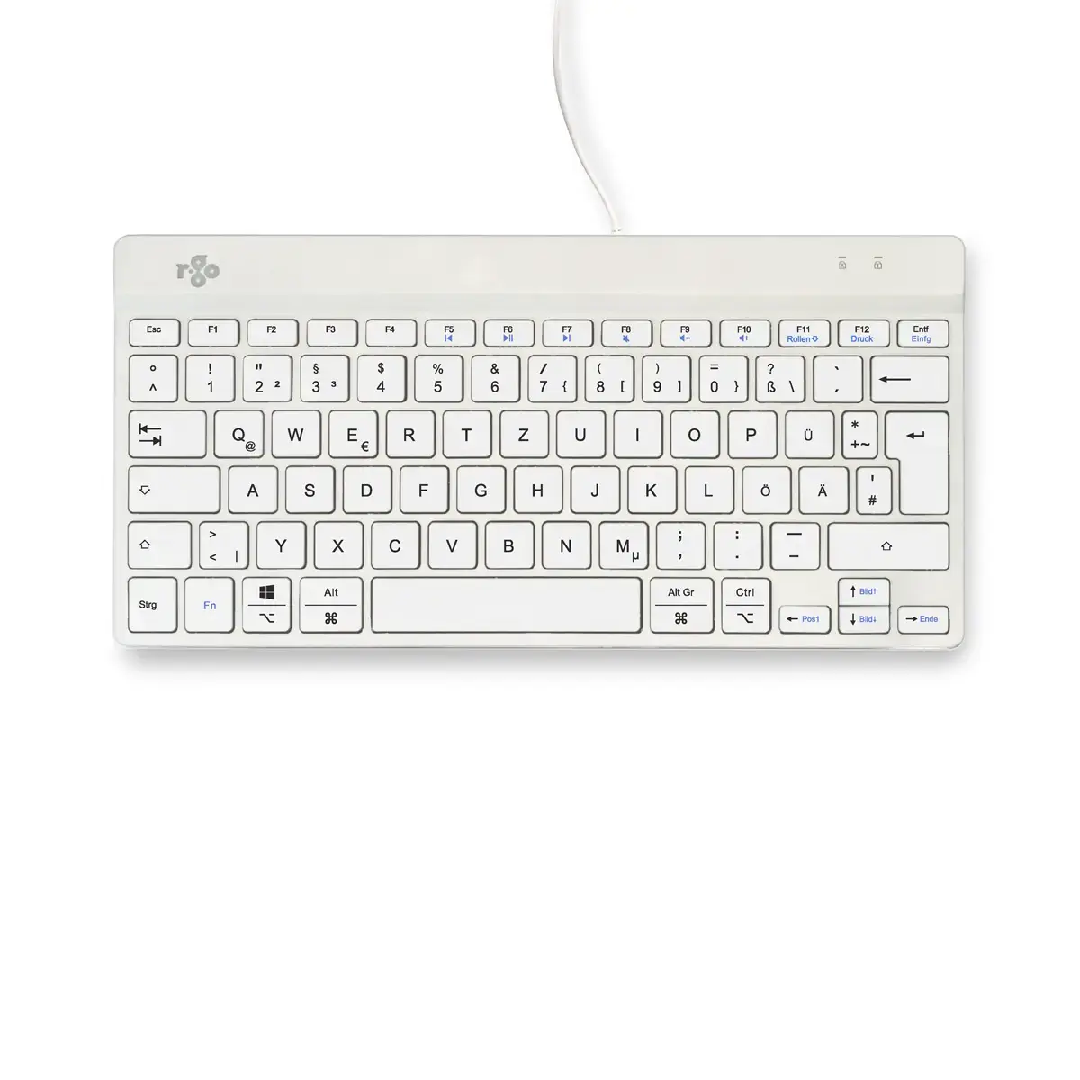 R-Go Tools Compact Break ergonomiska tastatūra QWERTZ Photo 3