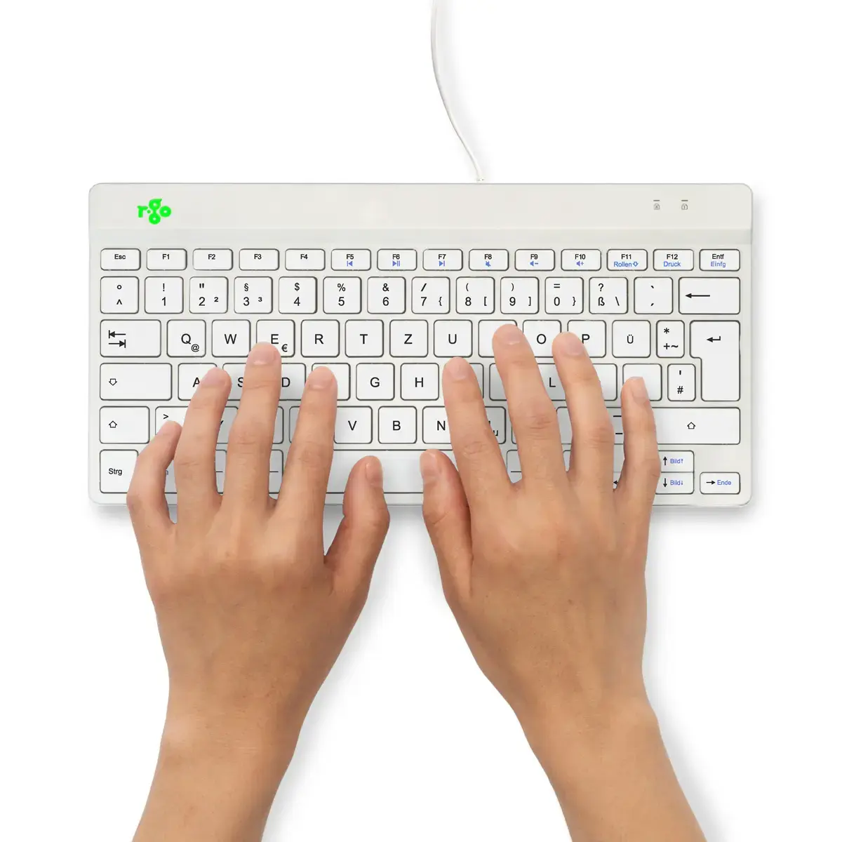 R-Go Tools Compact Break ergonomiska tastatūra QWERTZ Photo 5