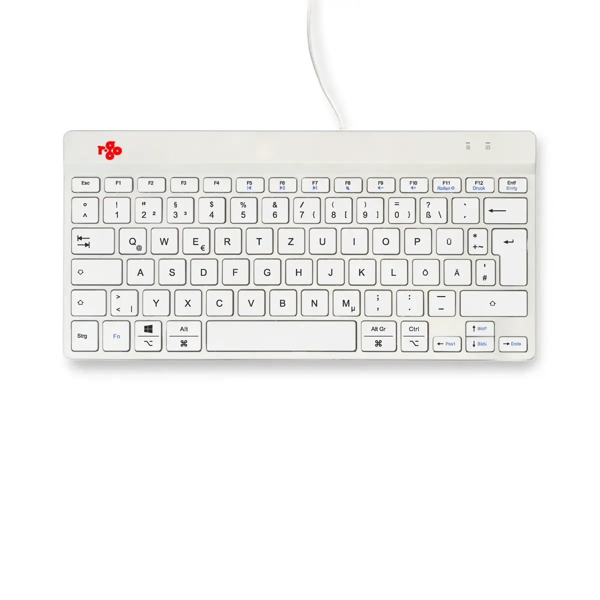 R-Go Tools Compact Break ergonomiska tastatūra QWERTZ Photo 7