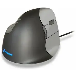 Evoluent VerticalMouse 4 Ergonomic Laser Mouse for Right-Handed Use, USB Type-A