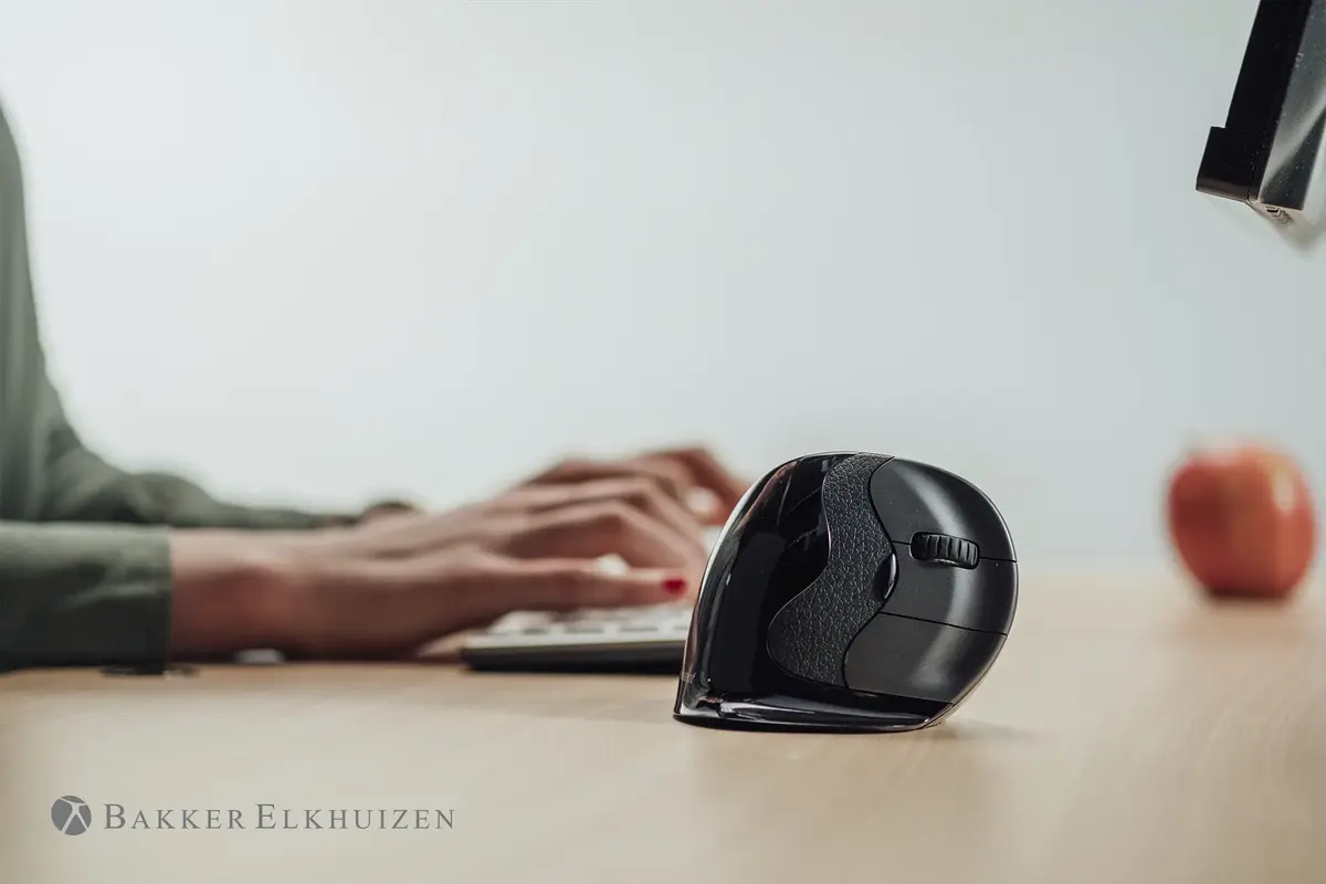 Vertikālā pele BakkerElkhuizen Evoluent D Medium Wireless Photo 11