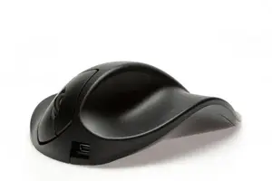 Беспроводная оптическая мышь BakkerElkhuizen HandShoeMouse Small, 1000 DPI, черная