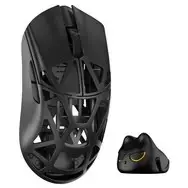 WLMOUSE Beast X Pro Solid Sides Gaming Mouse with Omron Optical Switches, Black