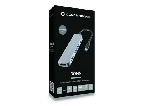 Док-станция Conceptronic DONN02G USB-C Photo 3