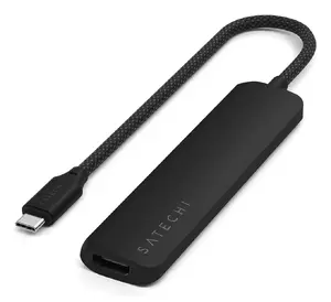 Satechi ST-P6SK USB Type-C Multi-Port Hub with HDMI, Ethernet, and Card Reader