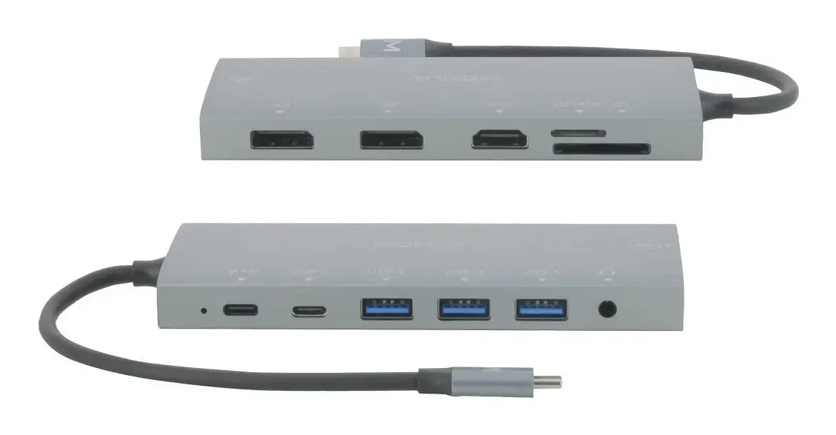 Док-станция Mobilis 020028 USB-C 12-в-1 Photo 2