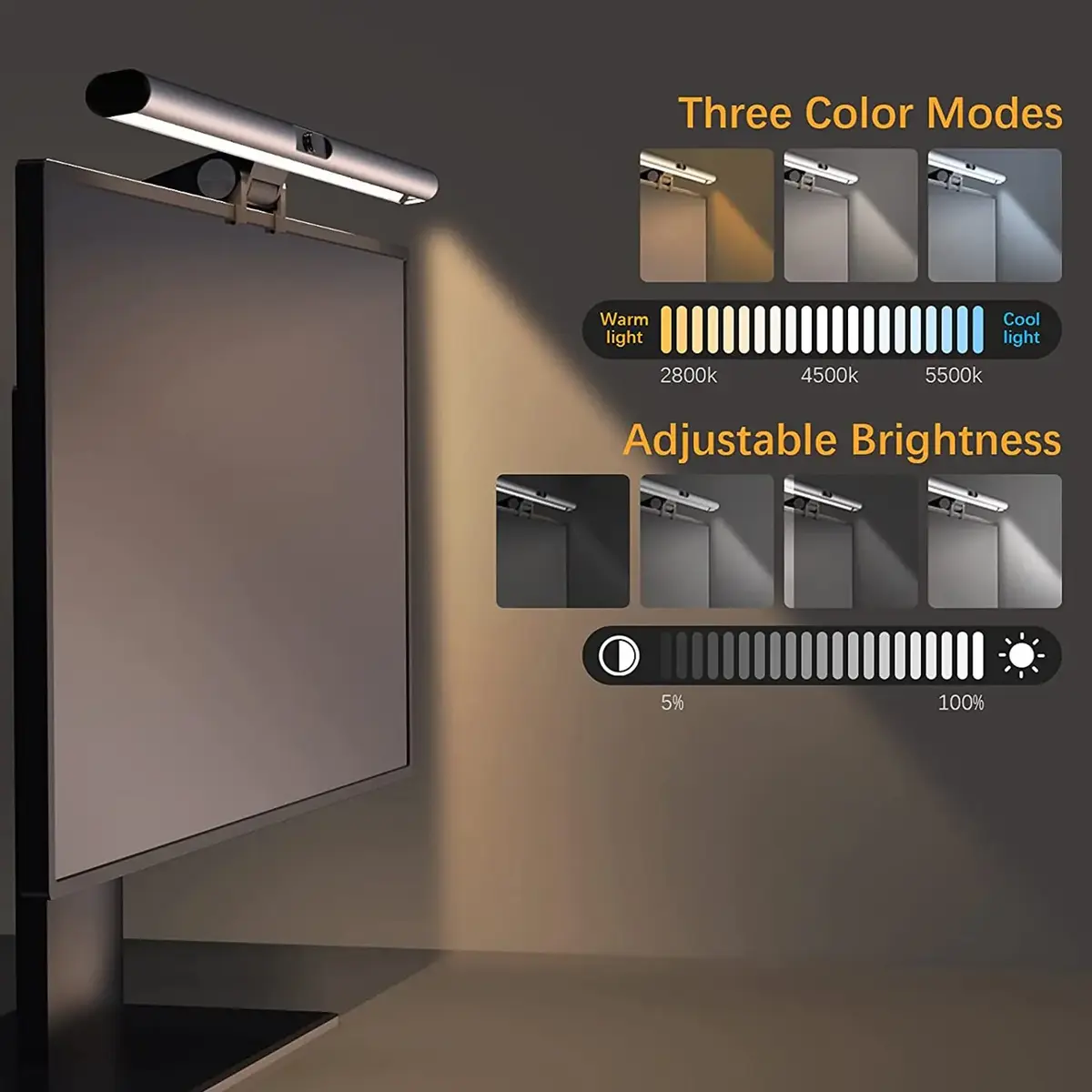 Мониторная лампа 4smarts 2in1 LightBar Pro с FullHD камерой Photo 9
